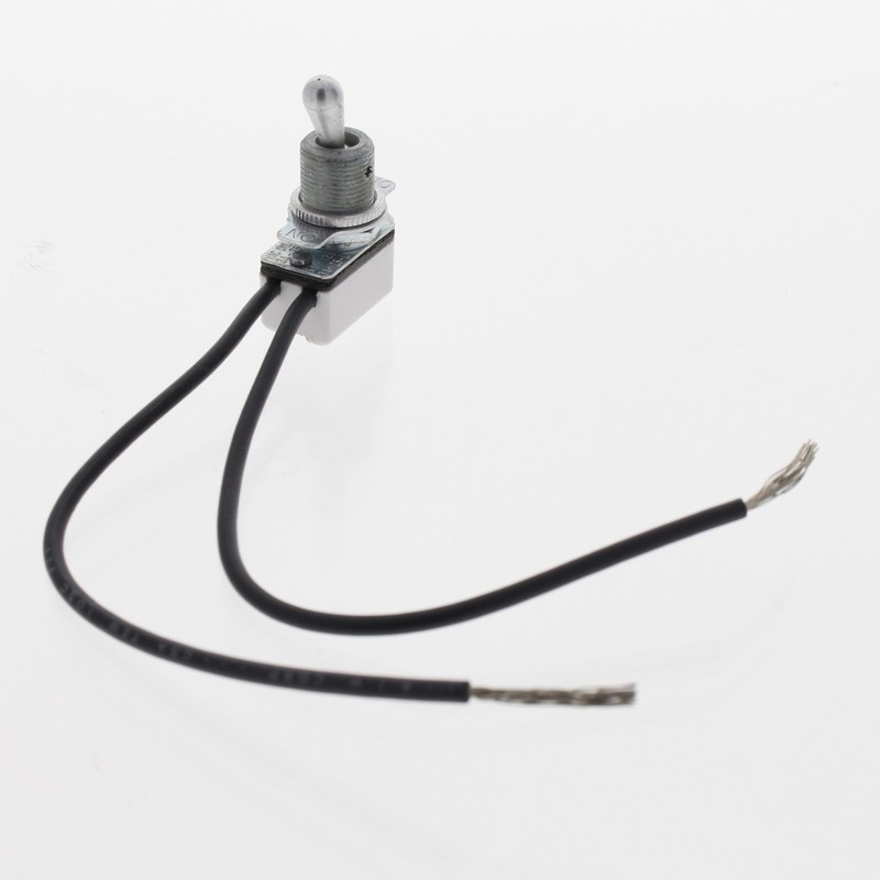 Leviton 720-L1 Metal Bat Toggle Switch 3A SPST ON/OFF Single Pole Single Throw gallery