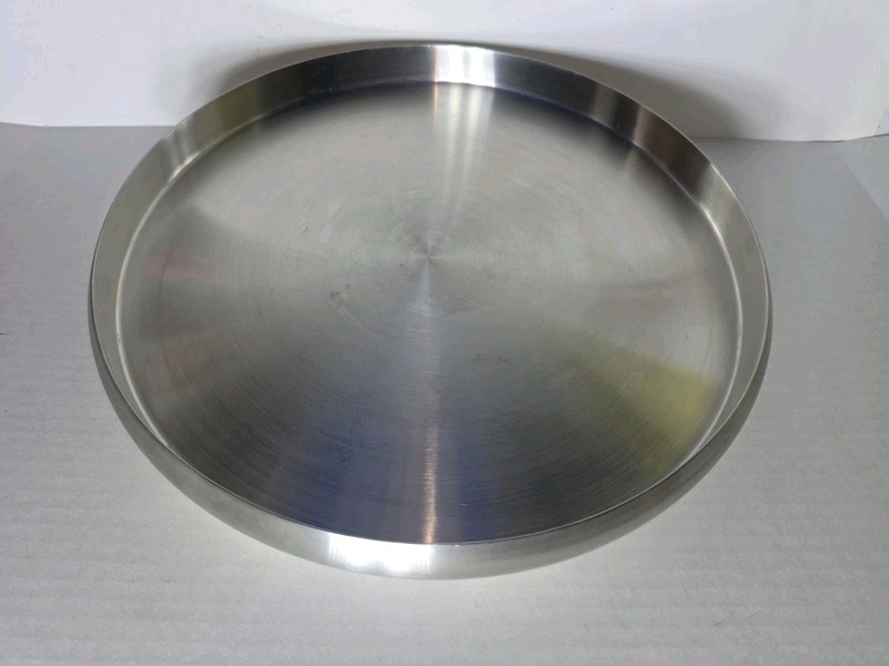 Commercial Grade Hospitality Serving Tray 14" Stainless Steel 3 lb Barware Decor gallery