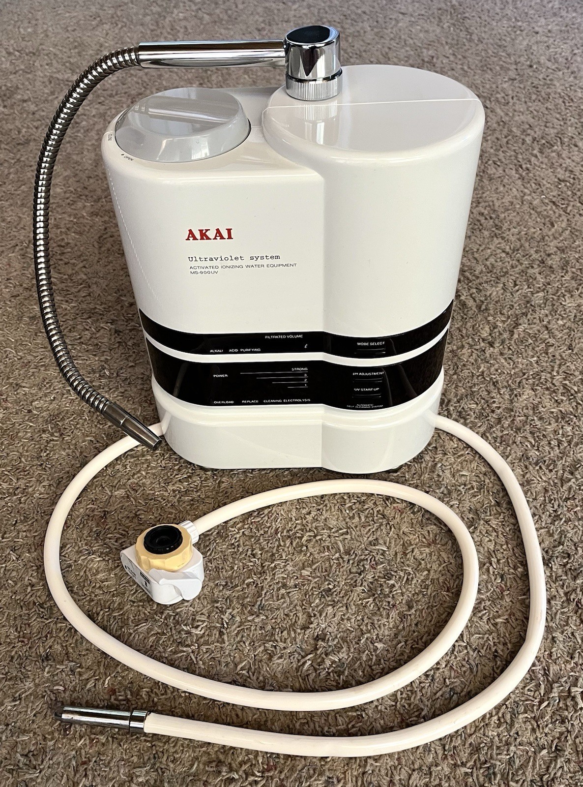 AKAI Ultraviolet Water Filter System Ionization Activated MS-900UV Low Volume gallery