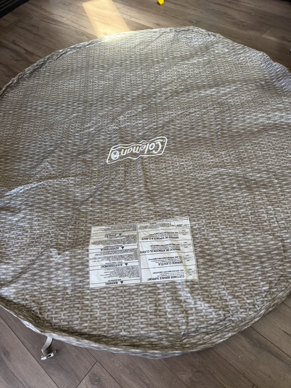 REPLACEMENT cover without bradder For SaluSpa Sigily 7 Person 85" (COVER ONLY) gallery
