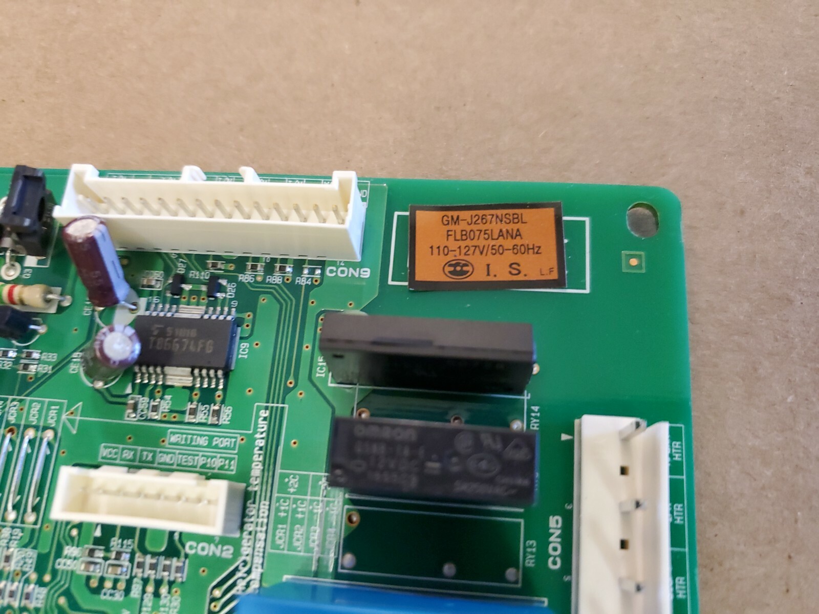 Used LG Refrigerator Electronic Control Board EBR78931602 gallery