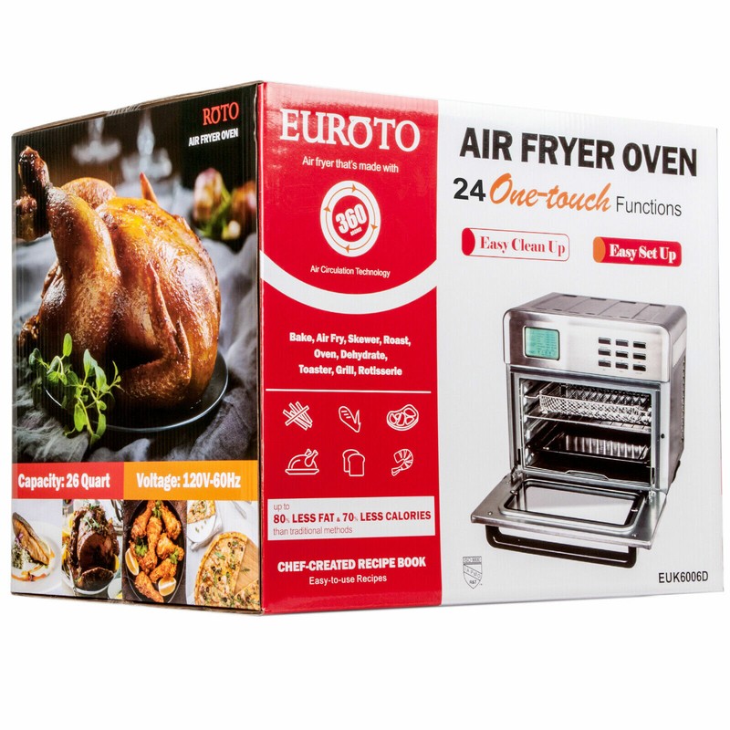 Air Fryer - 24 in 1 Multi-function with Large Capacity 26.8 qt Toaster Oven gallery