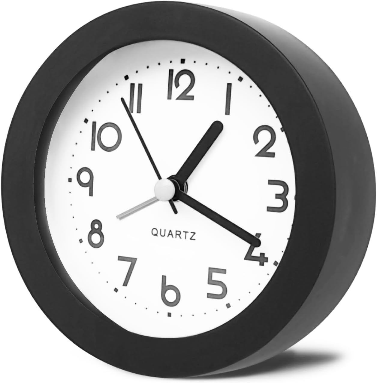 Analog Round Digital Quartz Clock, Non Ticking, Battery Operated,Simpl gallery