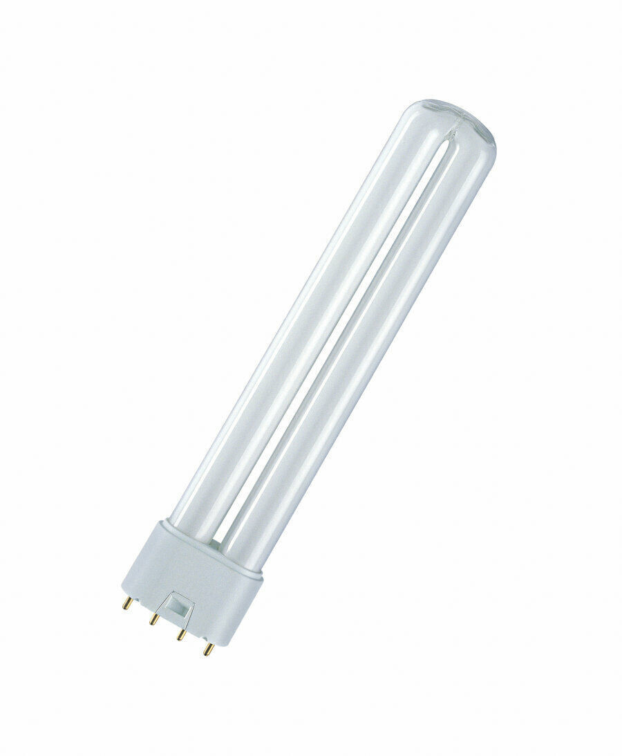 ⭐ Genuine OSRAM SYLVANIA CFL Bulb DULUX L 39W/3500k - 4-Pin 2G11 DL017 2-tube gallery