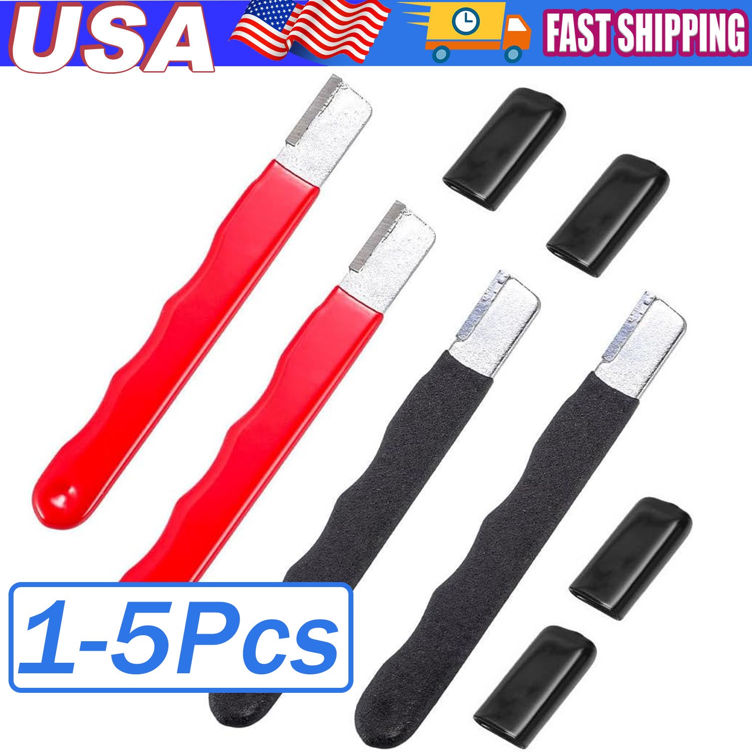 Black/red Garden Tool Sharpener QuickGardening Scissors Sharpener for Lawn Mower gallery