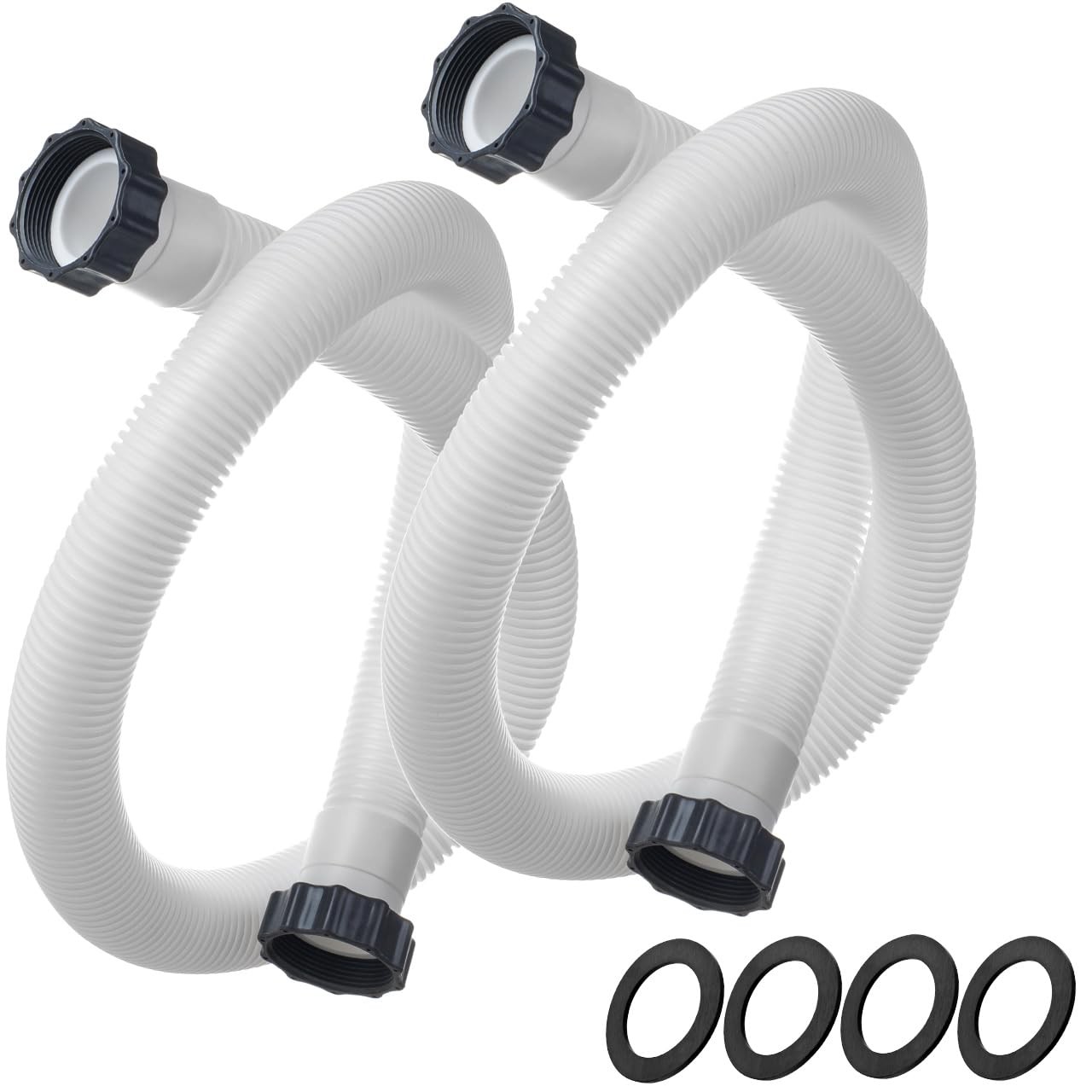 1.5" Pool Pump Hose for Intex Sand Filter Pumps & Saltwater Systems, 29060E P... gallery