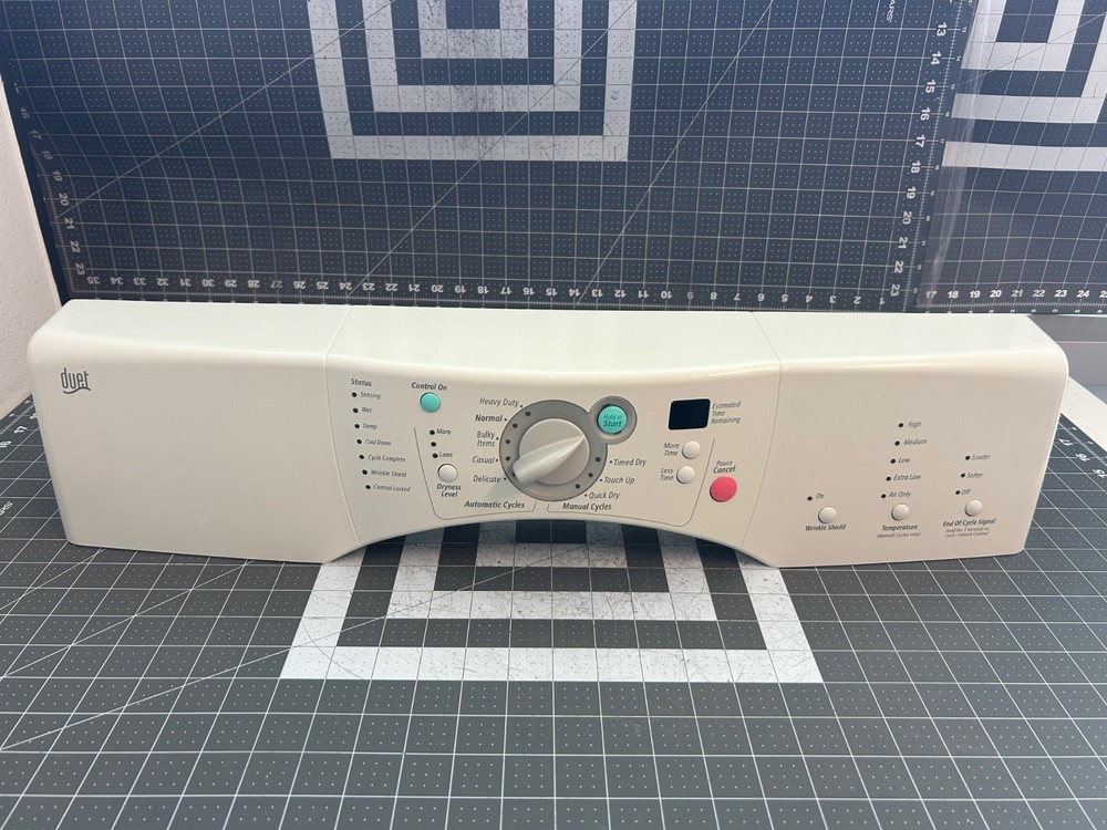 Whirlpool Dryer Control Panel & Interface Board P# 8558743 8558753 8558748
