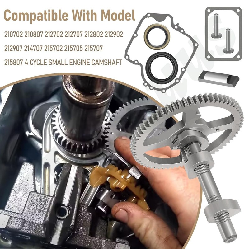 Complete Camshaft Replacement Kit for Lawn Mowers - Versatile & Reliable gallery