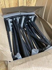 24 Pack MALLORY WS2024A Window Squeegee,Straight,8″ W 21” Long New