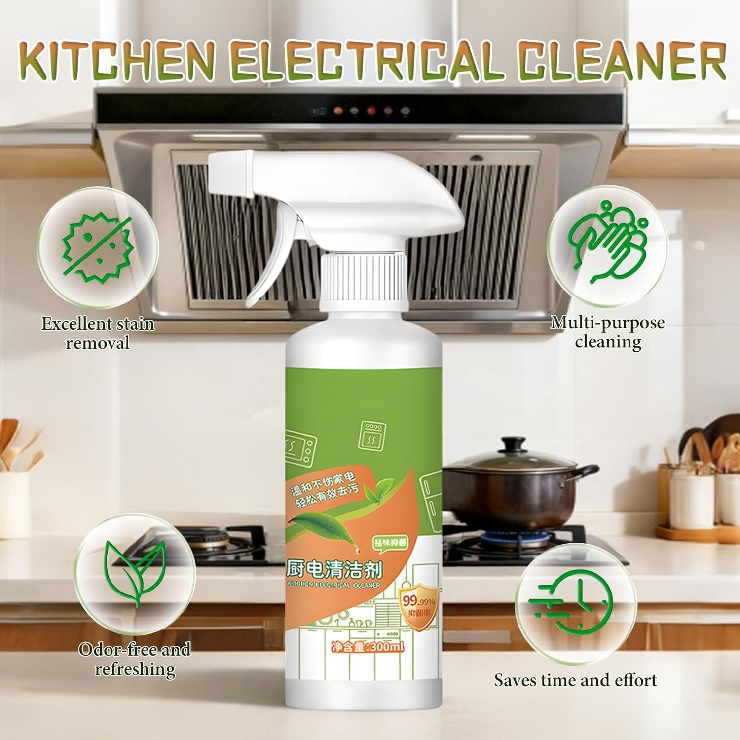 Natural Enzyme Formula to Household Appliances, 2026 New Fly Cleanse Spray, Mult gallery