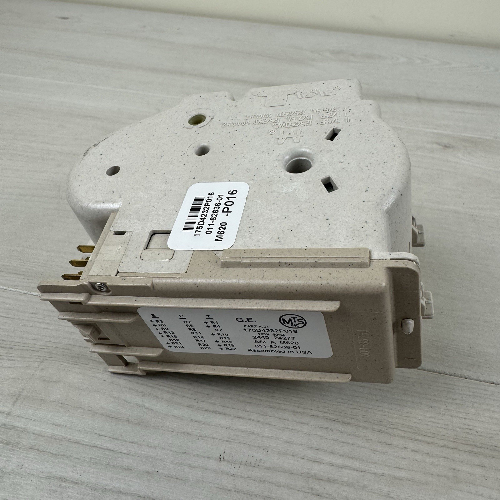 OEM Used GE Tested Working Washing Machine Timer - WH12X10202 / 175D4232 gallery