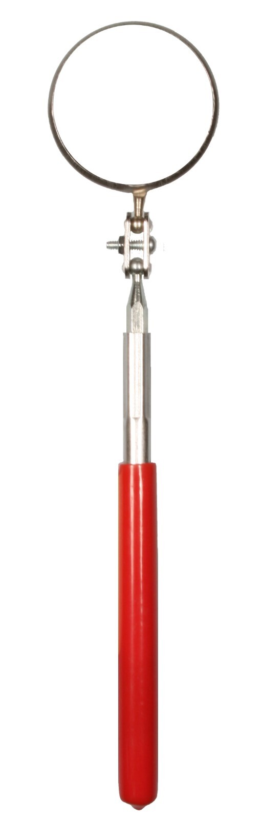Ullman Telescoping Inspection Mirror Red Vinyl Grip 2-1/4 in. Diameter USA MADE gallery