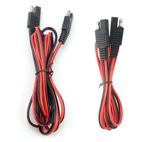 2 PCS SAE to SAE Quick Disconnect Wire Harness SAE Power Extension Cable Connect gallery