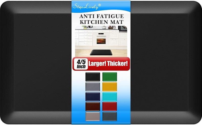17''x24'' Cushioned Kitchen Mat - Easy to Clean, Non-Slip, Water Resistant gallery