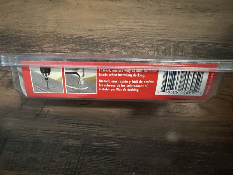 FastenMaster Cortex Trex Transcend 2-1/2" Hidden Fasteners Island Mist 75 Screws gallery