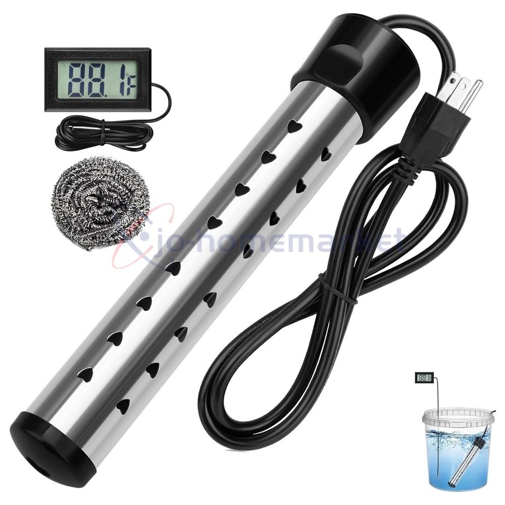 Immersion Water Heater , 2000W Submersible Portable Electric Heaters 110V gallery