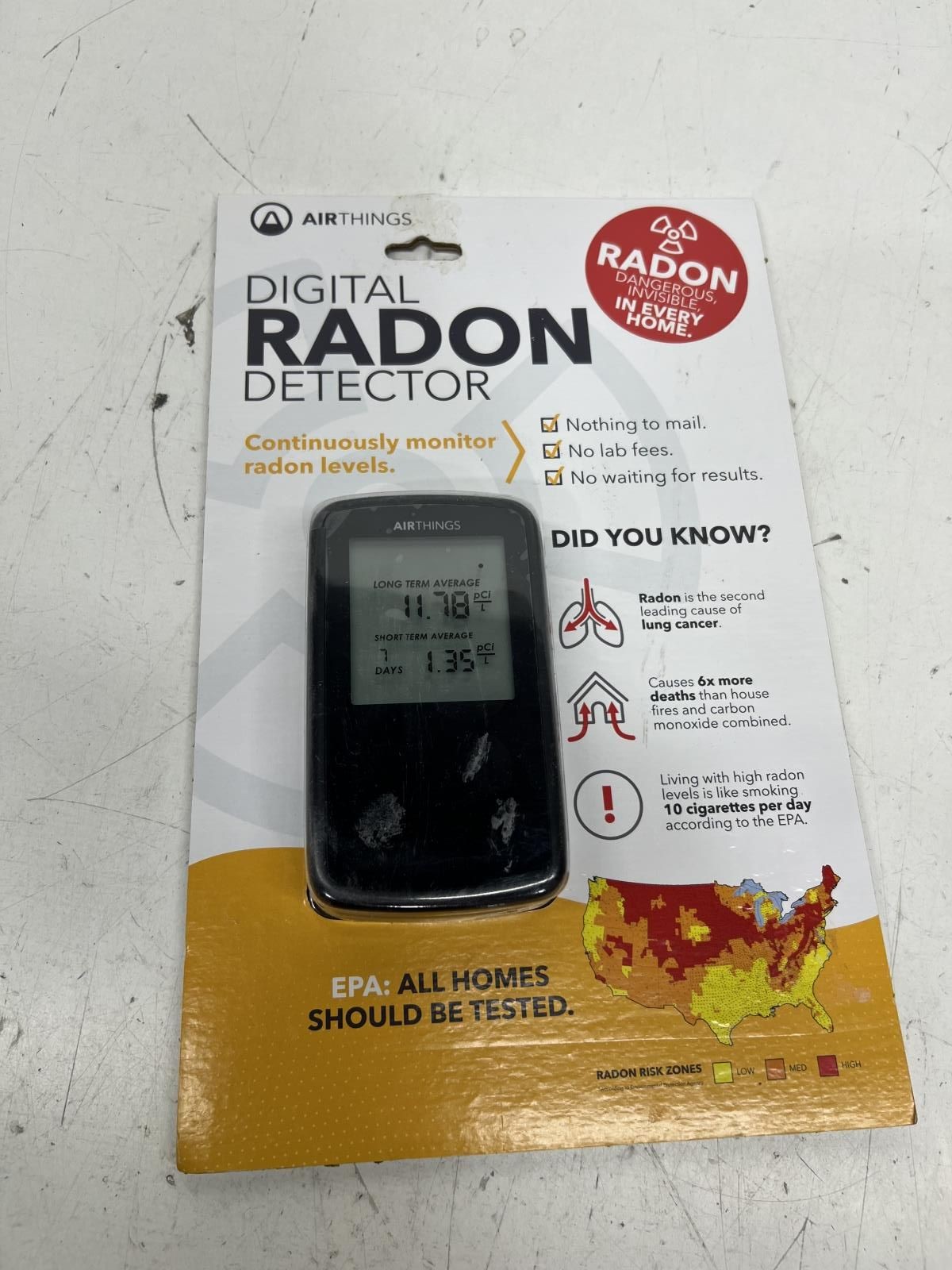 Airthings Digital Radon Detector gallery