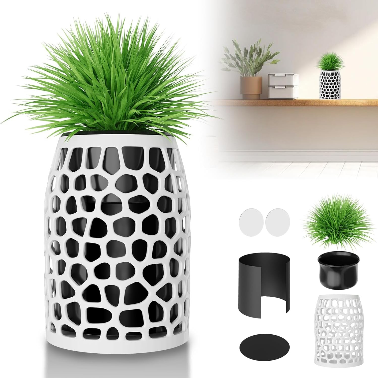 Camera Disguise Vase Compatible with Ring Indoor 2nd Gen Camera gallery