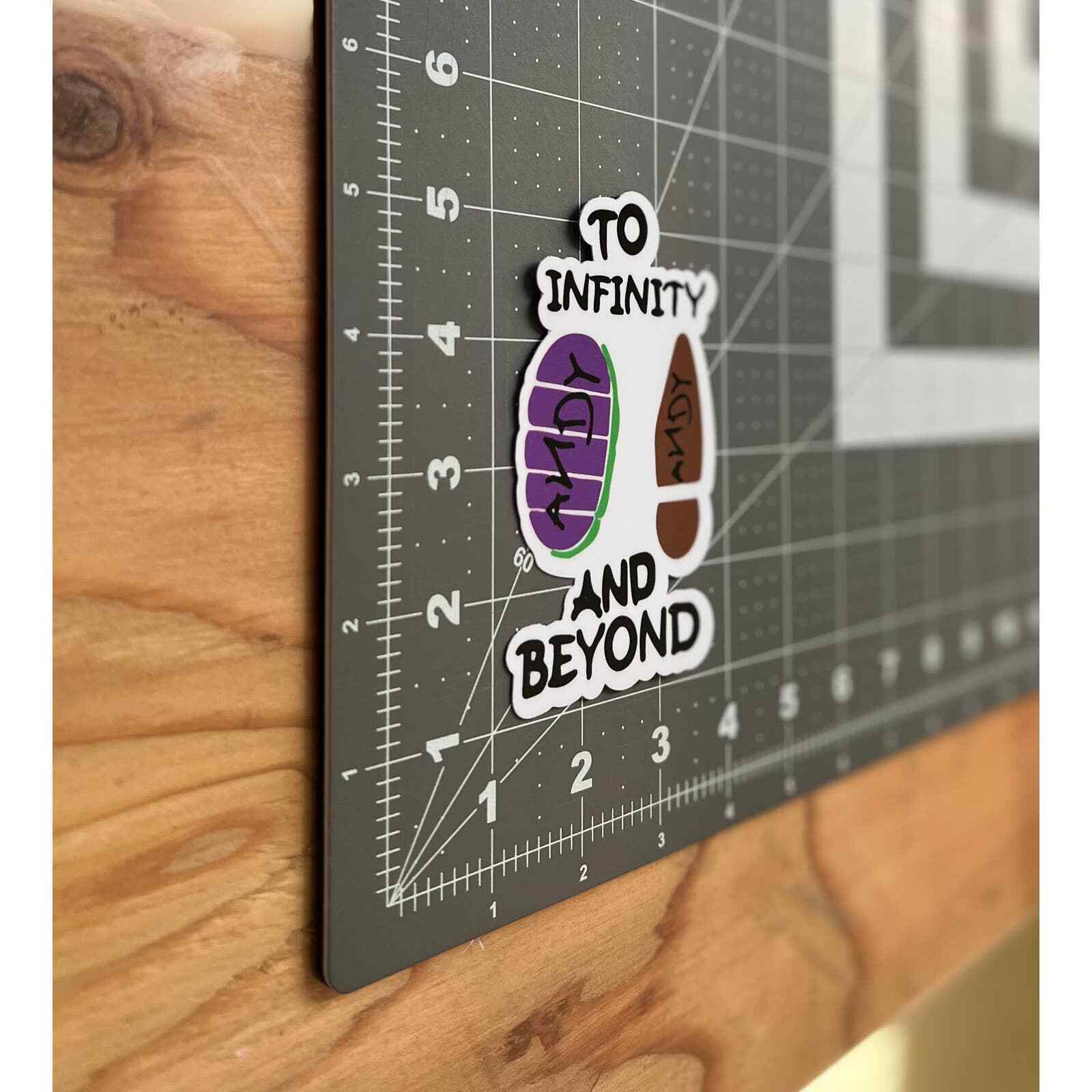 Toy Story | Infinity and Beyond | Buzz Lightyear | Vinyl Sticker | Decal gallery
