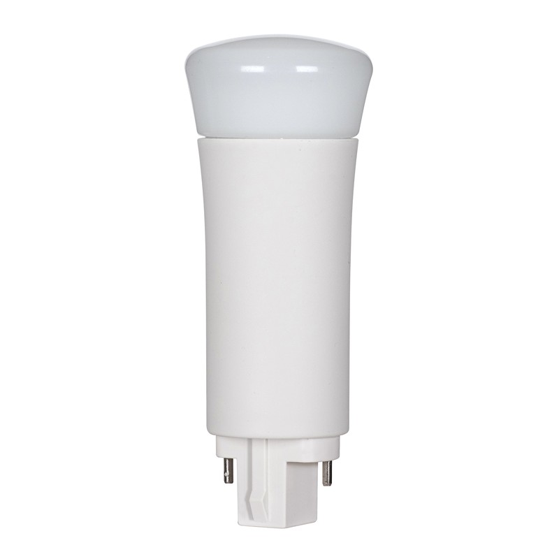 Satco Vertical LED Direct Replacement 9W =26W CFL PL 2-Pin G24d 4000K Cool White gallery