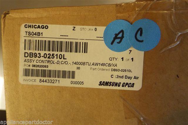 SAMSUNG Air CONDITION DB93-02510L ASSY CONTROL-D NEW IN BOX gallery
