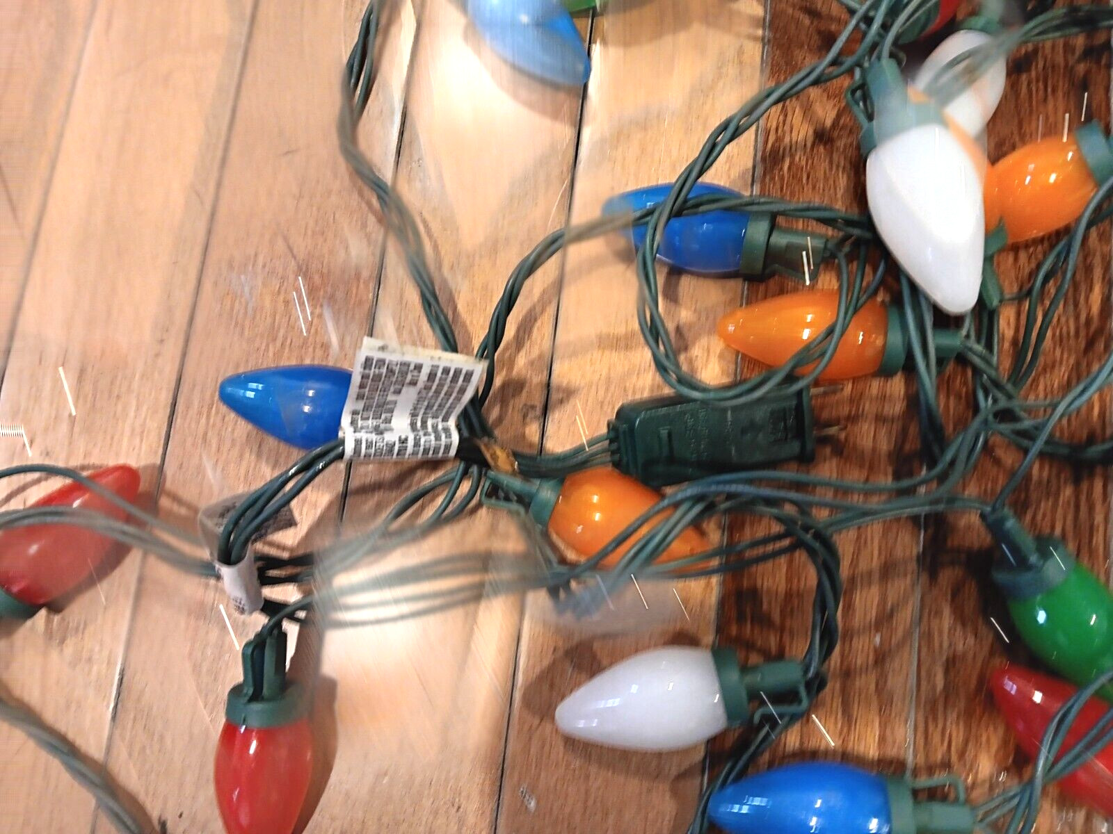 CHRISTMAS ULTRA BRIGHT LED C9 LIGHTS, ASSORTED COLORS (50 BULBS), 12' SPOOL gallery