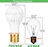 2-Pack Mogul Base 3 Way Bulbs LED 10/20/30 Watts,Replacement Incandescent Lig... gallery