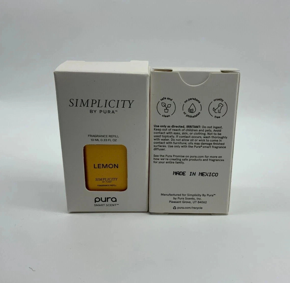 Pura Lemon Refills 2 Pack | Smart Diffuser Fragrance | Fresh Citrus Scent gallery