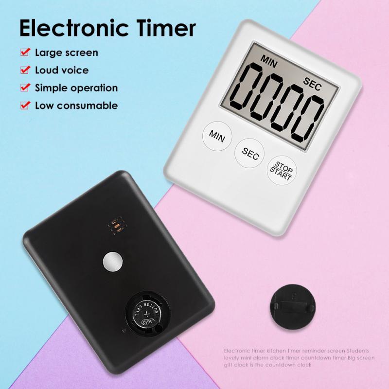 LCD Digital Kitchen Cooking Timer Count-Down Up Clock Loud Alarm Magnetic Lot gallery