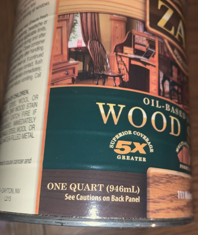 Zar Interior Stain 111 Walnut Quart gallery