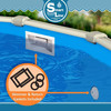 SmartLine 16' x 32' x 52" Oval Unibead 20 Gauge Above Ground Swimming Pool Liner gallery