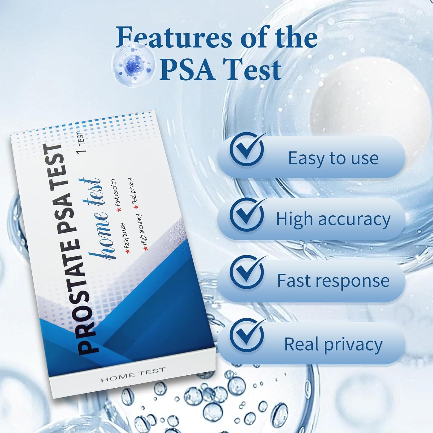 PSA Test Kit at-Home Testing， Highly Accurate, Easy to Read and use. gallery