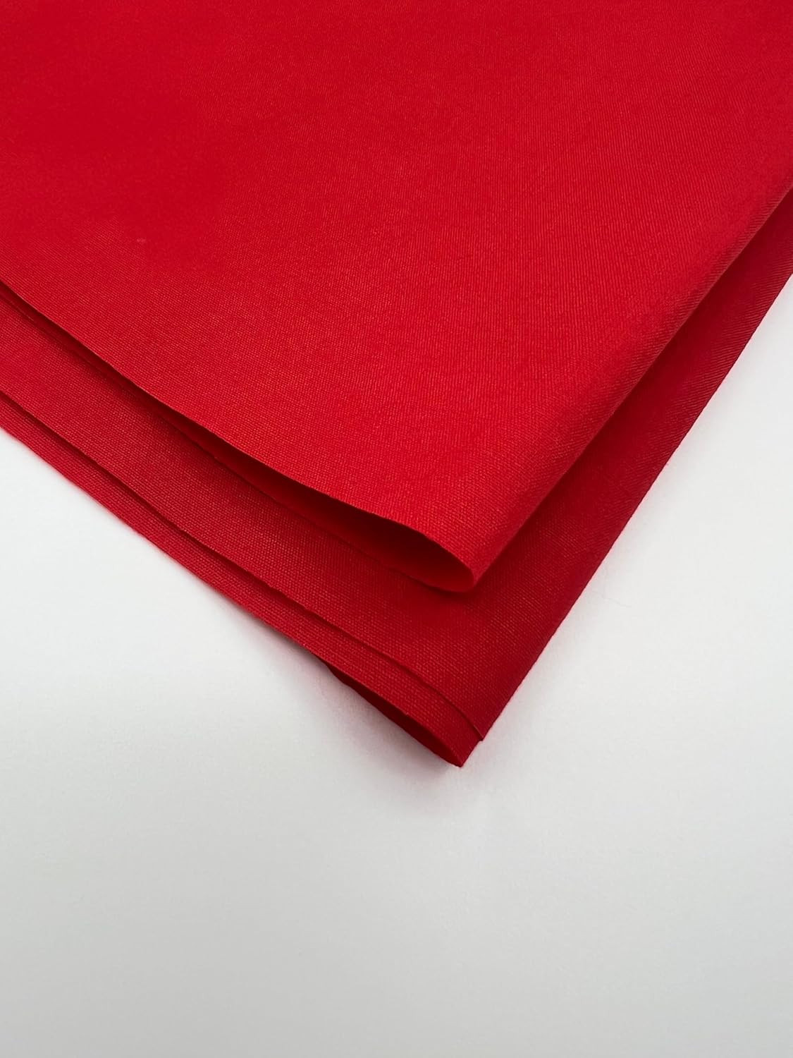 Poly Cotton Fabric 60 Inch Wide Red Broadcloth 1 Yard Sewing Material gallery