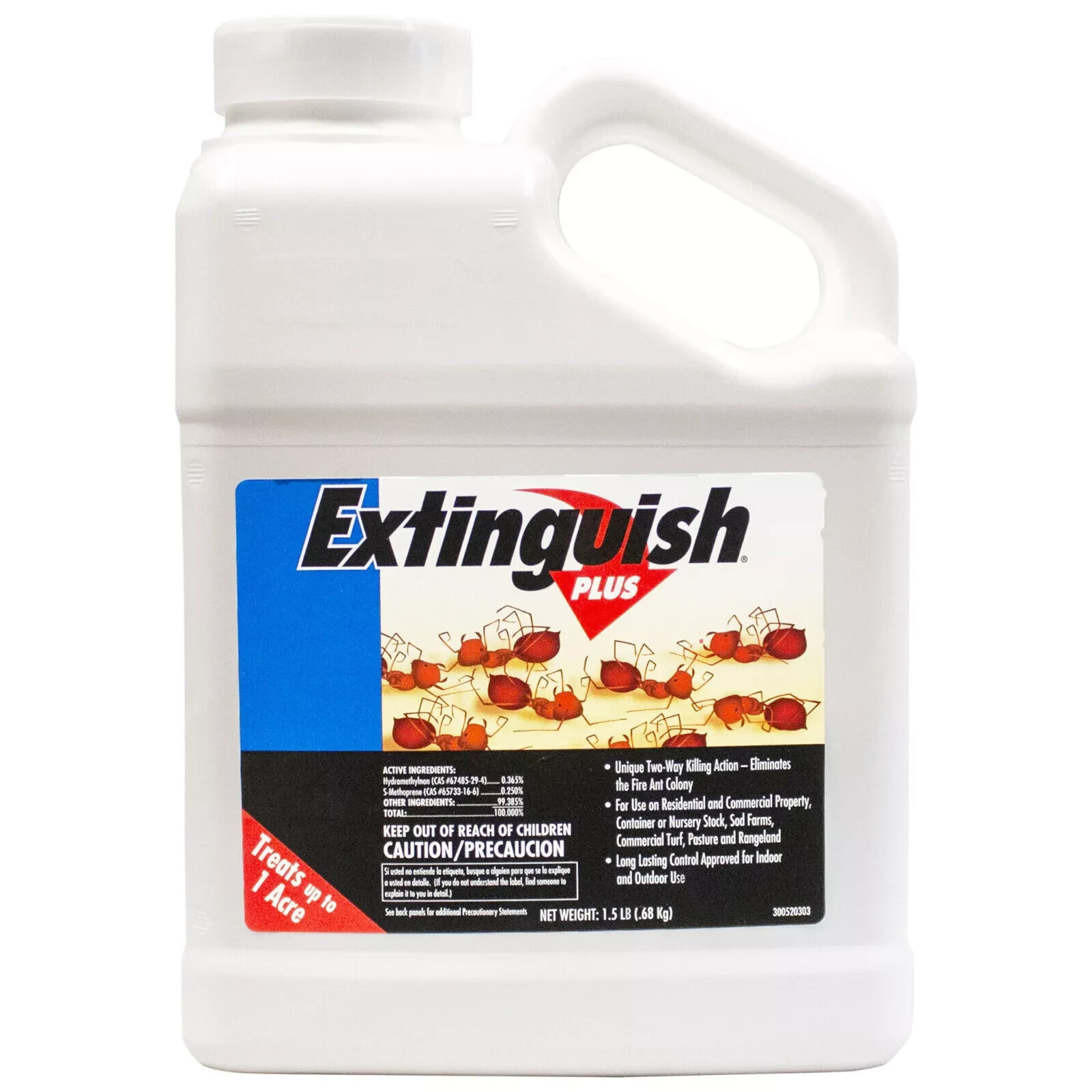 Extinguish Plus Fire Ant Baiting Granules (1.5 lb) Controls Eliminates Fire Ants gallery