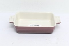 Le Creuset Fig 18 cm Rectangular Baking Dish Stoneware, 7.25″x5″ NEW