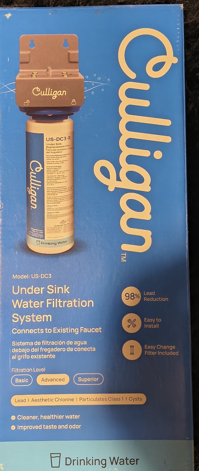 NEW Culligan US-DC3 Direct Connect Premium Water Filter System Free US Shipping gallery