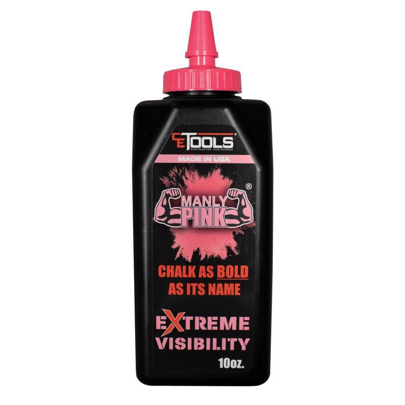 CE Tools Extreme Visibility 10 oz Standard Marking Chalk Fluorescent Pink gallery