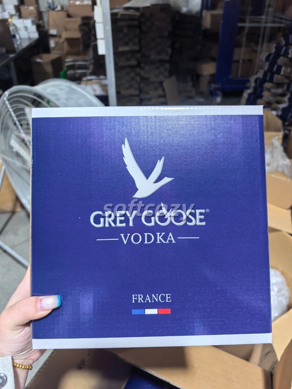Vodka Decanter Grey Goose Decorative Wine Bottle Collectible Glass For Whiskey gallery
