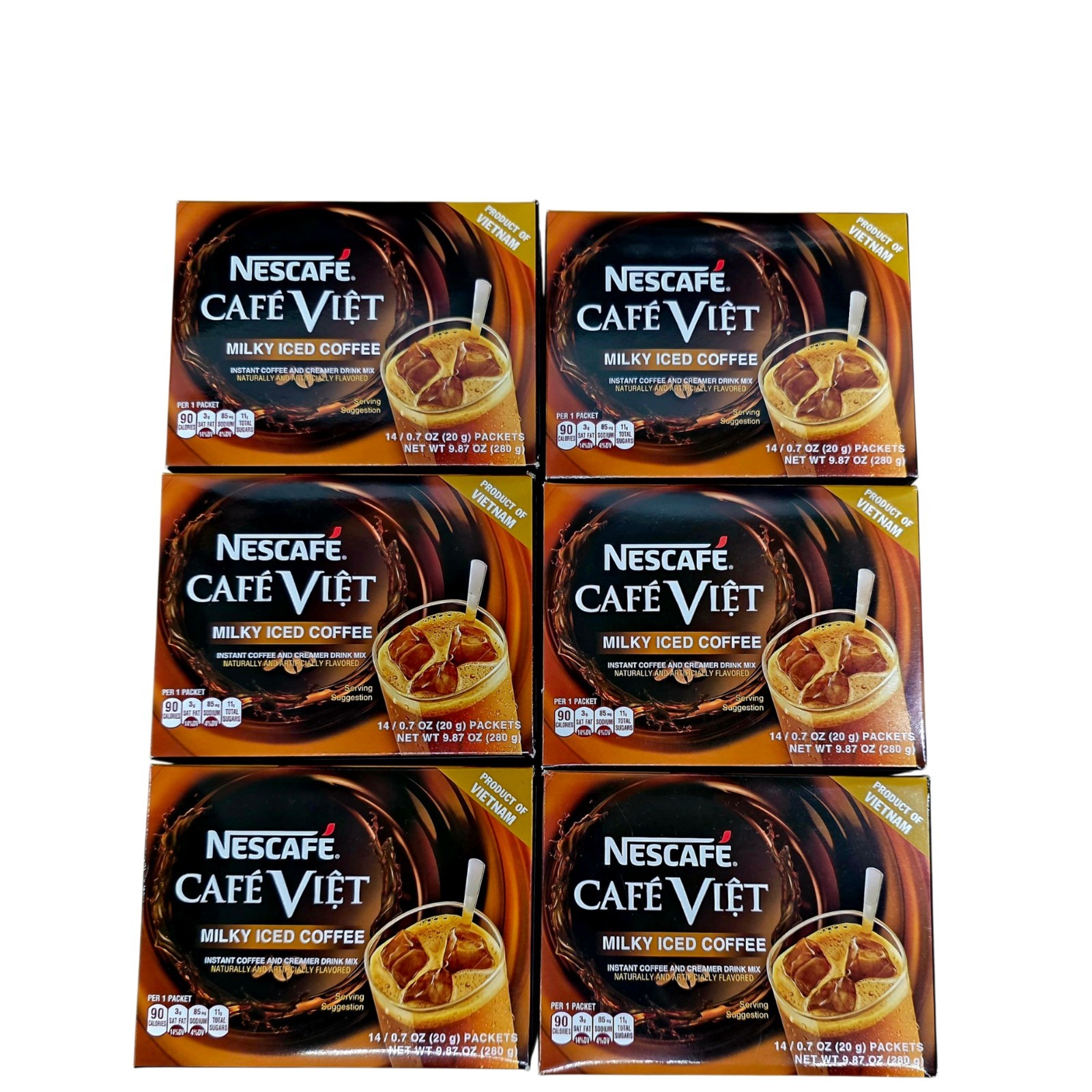 NESCAFÉ Café Việt Milky Iced Coffee – 6 Boxes 84ct (1.68 kg / 59 oz) | Vietnam gallery