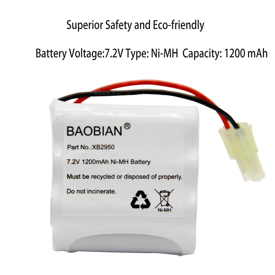 7.2V 1.2Ah Battery Compatible with Shark XB2950 V2950 V2950A V2945Z V2945 HOT! gallery