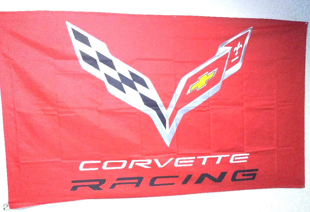 CORVETTE C7 RACING FLAGS 3FT X 5FT C1 C2 C3 C4 C5 C6 C7 CR8 VETTE L82 ZO6 1 gallery