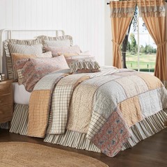 Kaila Queen Patchwork Quilt 90×90 Cotton Hand Quilting