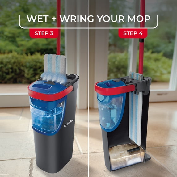 O-Cedar H2prO™ Flat Mop System-M112 gallery
