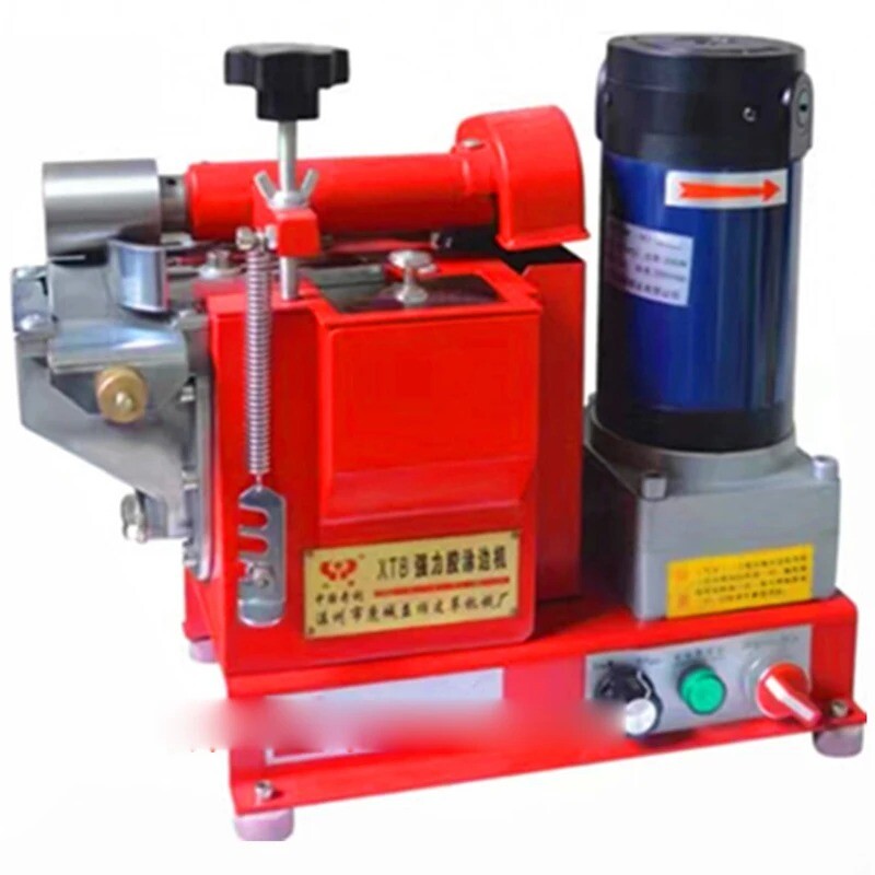 Powerful Gluing Machine Speed Regulating Yellow Glue Machine Over Glue Machine gallery