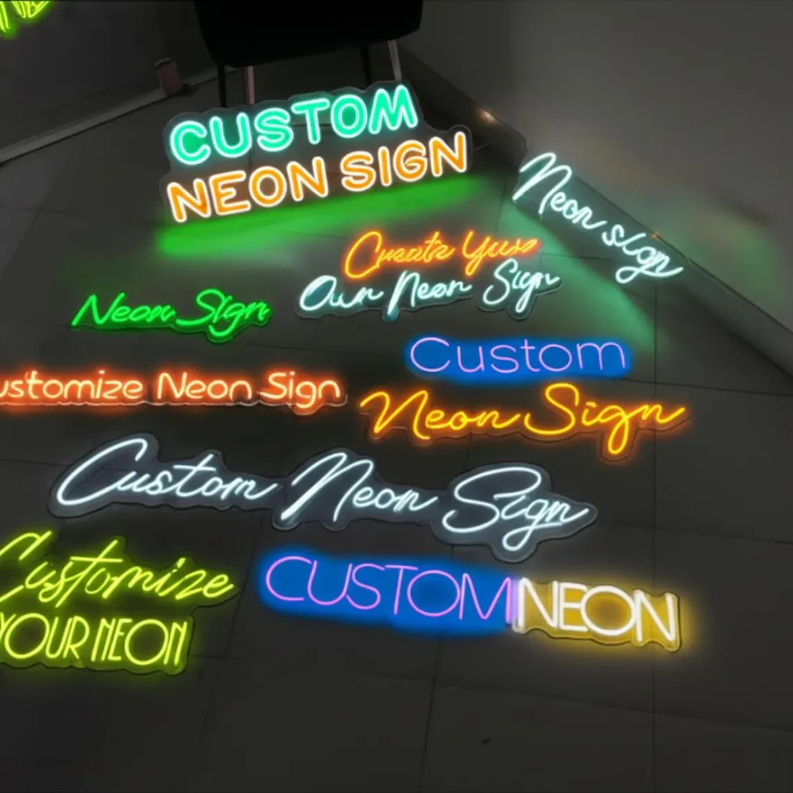 Custom Personalized Neon LED Light Sign Party Wedding Beer Bar Room Wall Decor gallery