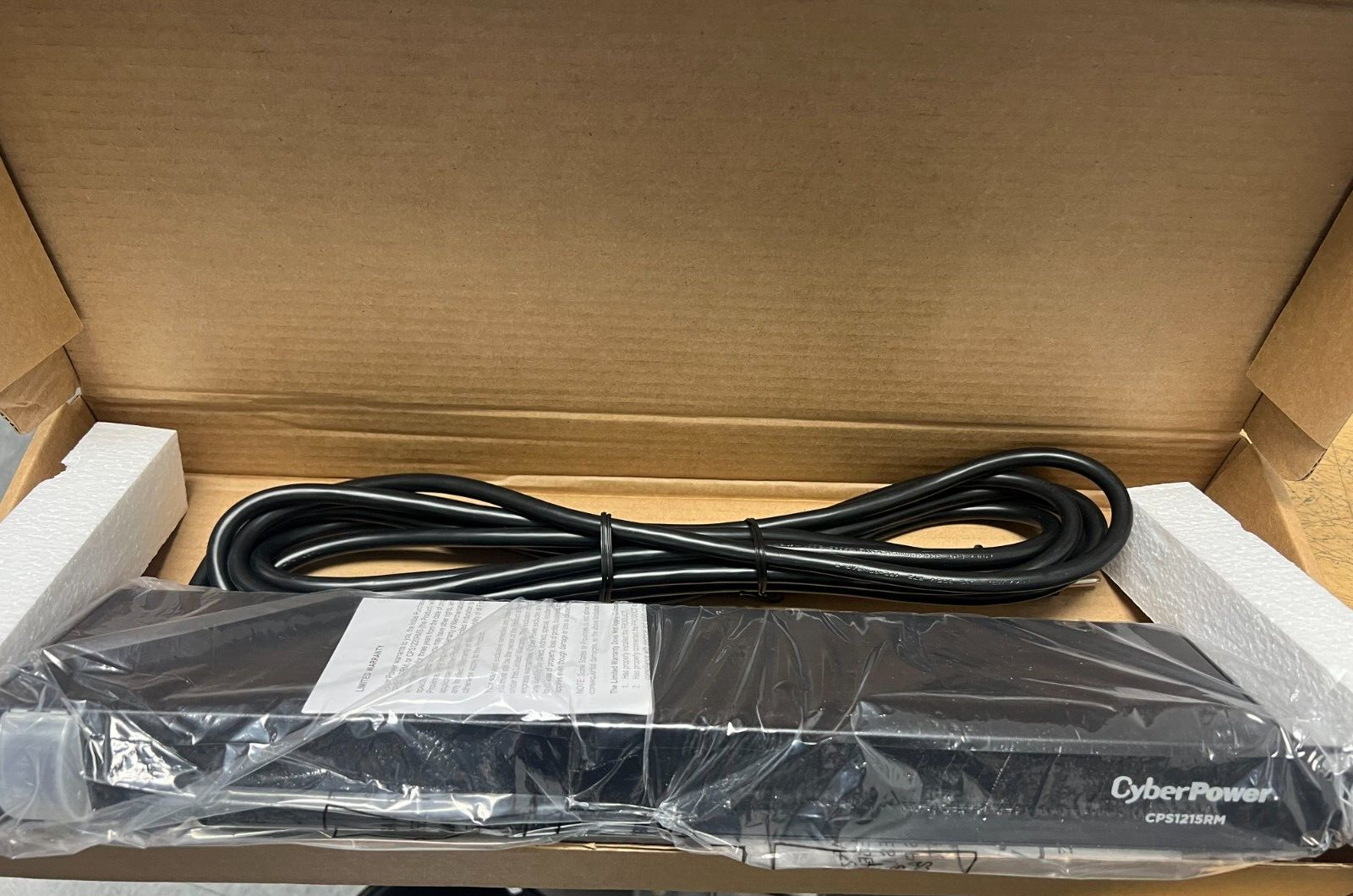 CyberPower CPS1215RMS Rackmount Surge Protector, 120V/15A, 12 Outlets, 15 ft Pow gallery
