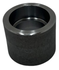 GRAINGER APPROVED Weld Socket Coupling 1MNX3 Forged Steel, 1 1/4 in,