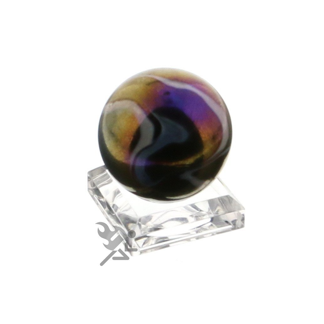 Marble Display Stand Small 7/8" Square Dimple Block, 12 Pack gallery