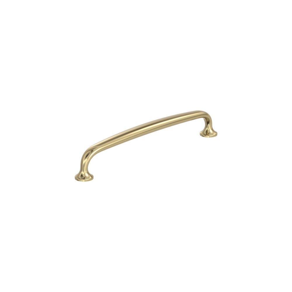 Amerock | Cabinet Pull | Golden Champagne | 6-5/16 in (160 mm) Center-to-Center
