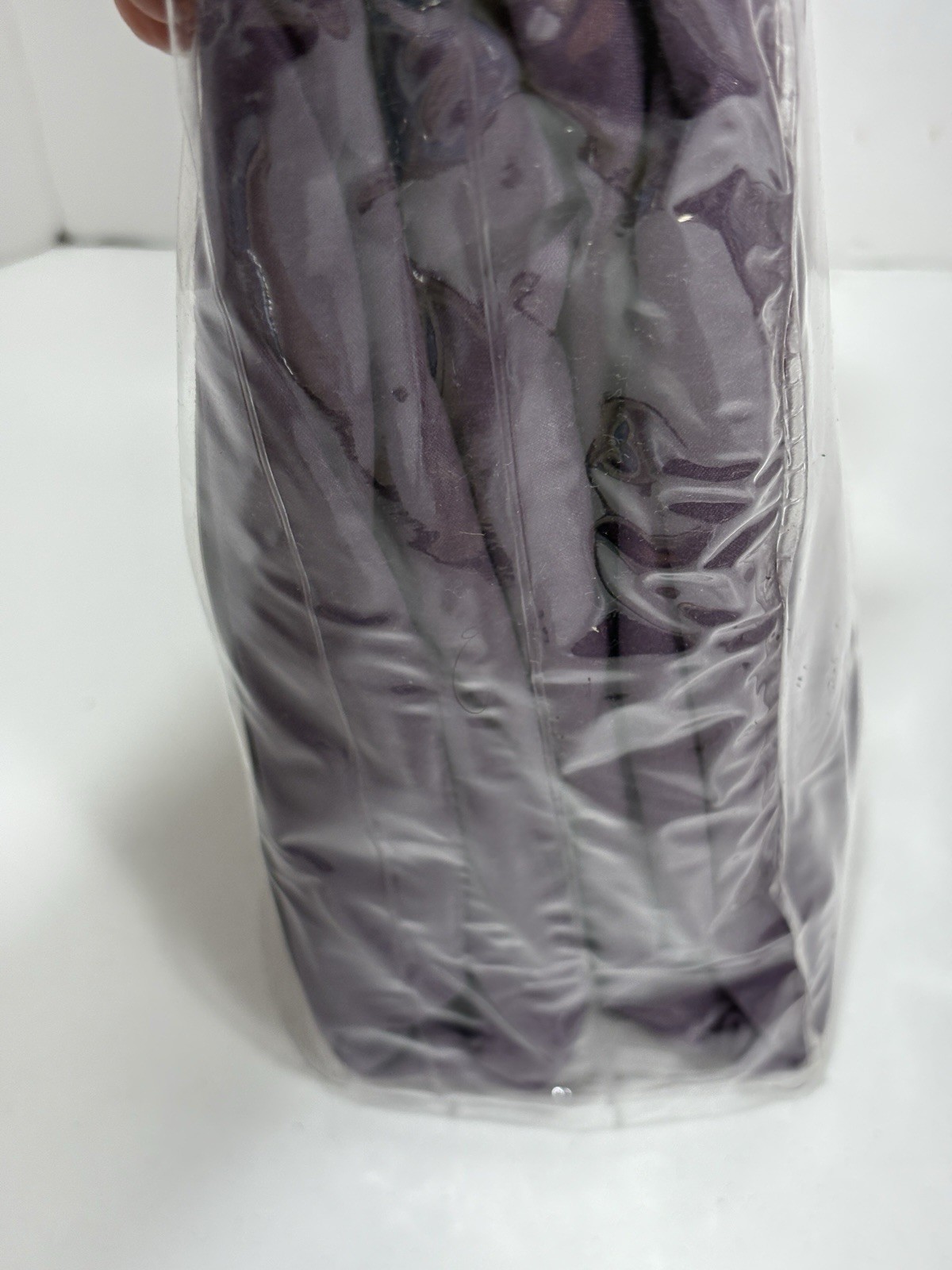 Luxury Percale Fine Linens FULL Fitted Sheet Wine eggplant Color Spring Home 200 gallery